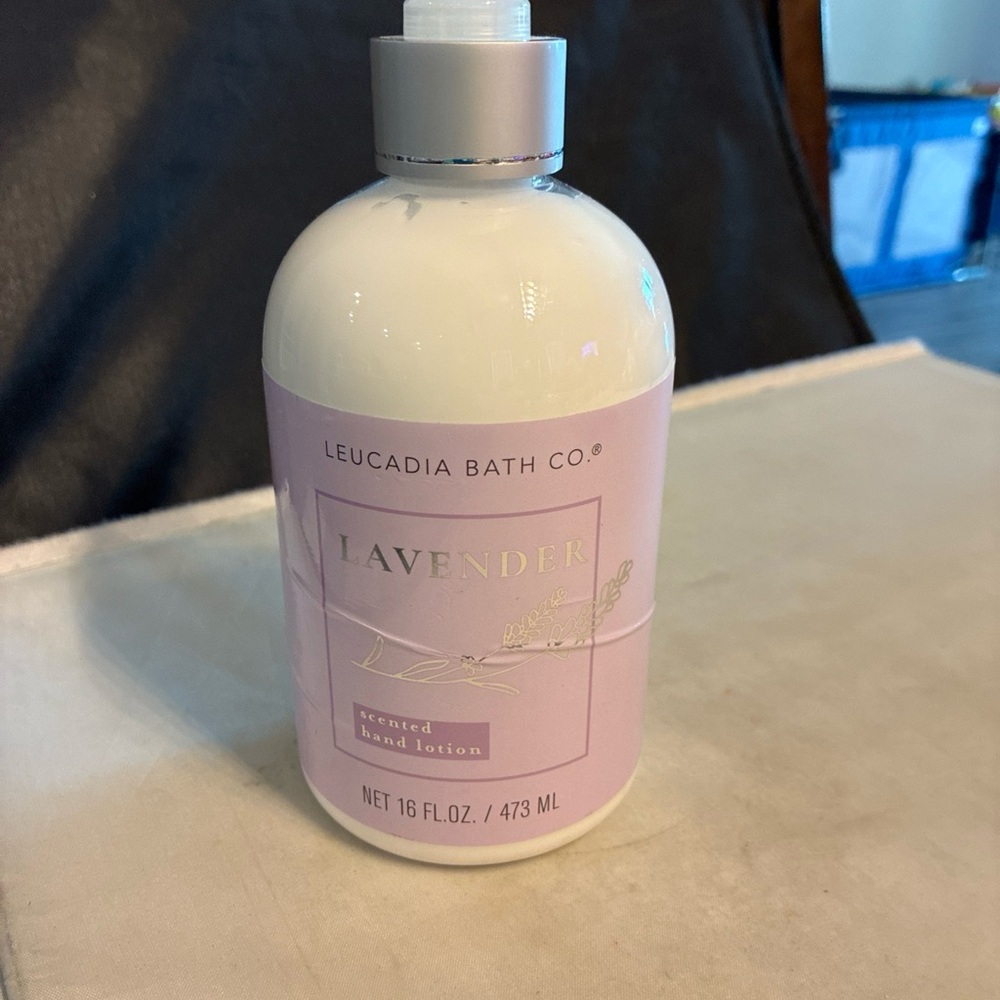 Lavender Scented Hand Lotion - White and Purple